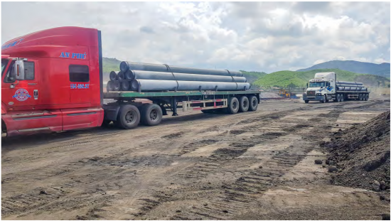 Công trình mặt bến - Dự án Cảng hàng hóa và dịch vụ tổng hợp - Hà Khánh, Hạ Long, Quảng Ninh